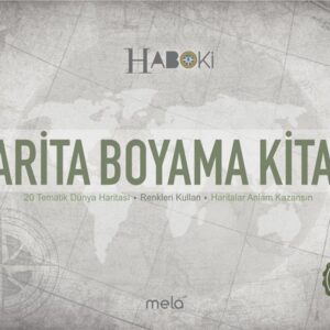 Harita Boyama Kitabı 20 Tematik Dünya Haritası