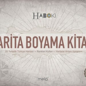 Harita Boyama Kitabı 20 Tematik Türkiye Haritası