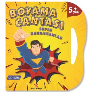 Boyama Çantası Süper Kahramanlar