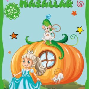 Çocuklar için Hayal ve Odak Geliştirici Rengarenk Masallar Yeşil