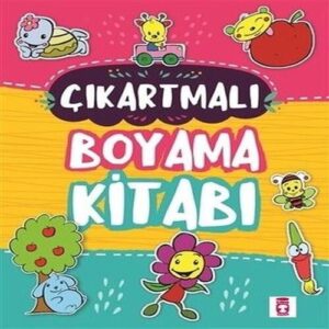 Çıkartmalı Boyama Kitabı ( Hediyeli)