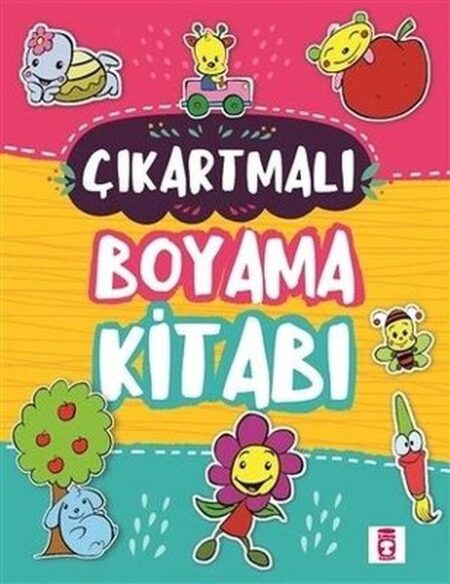 Çıkartmalı Boyama Kitabı ( Hediyeli)