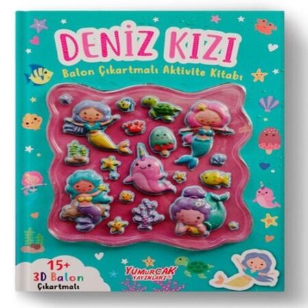 Deniz Kızı Bn Çıkartmalı Aktivite Kitabı