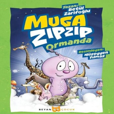 Muga Zıpzıp Ormanda (Renkli - li)