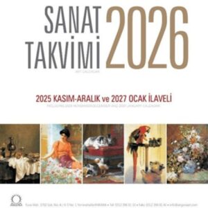 Sanat Takvimi 2026 Duvar Takvimi