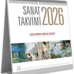 Sanat Takvimi 2026 Masa Takvimi