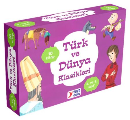 3. ve 4. Sınıflar için Türk ve Dünya Klasikleri (10 )