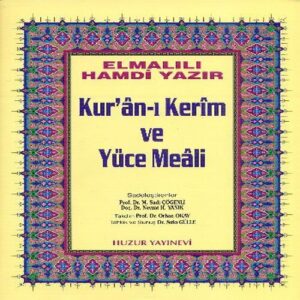 Kuranı Kerim ve Yüce Meali Orta Boy (Sarı)