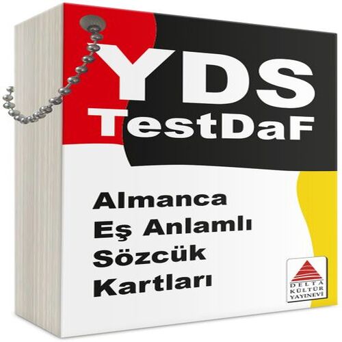 Delta Kültür Almanca Eşanlamlı Sözcük Kartları / YDS TestDaF