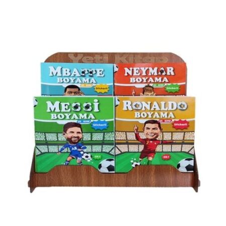 Futbolcular Boyama ları Standı (Kasa Önü  125 )
