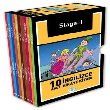 İngilizce Hikaye Seti (10  Takım - Stage 1)